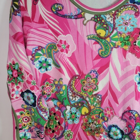 Alberto Makali Embellished Haute Couture Top Size Small - Picture 2 of 8